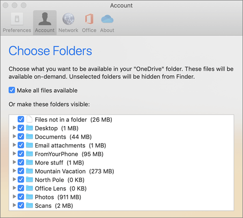 do i need onedrive on my mac for office 365